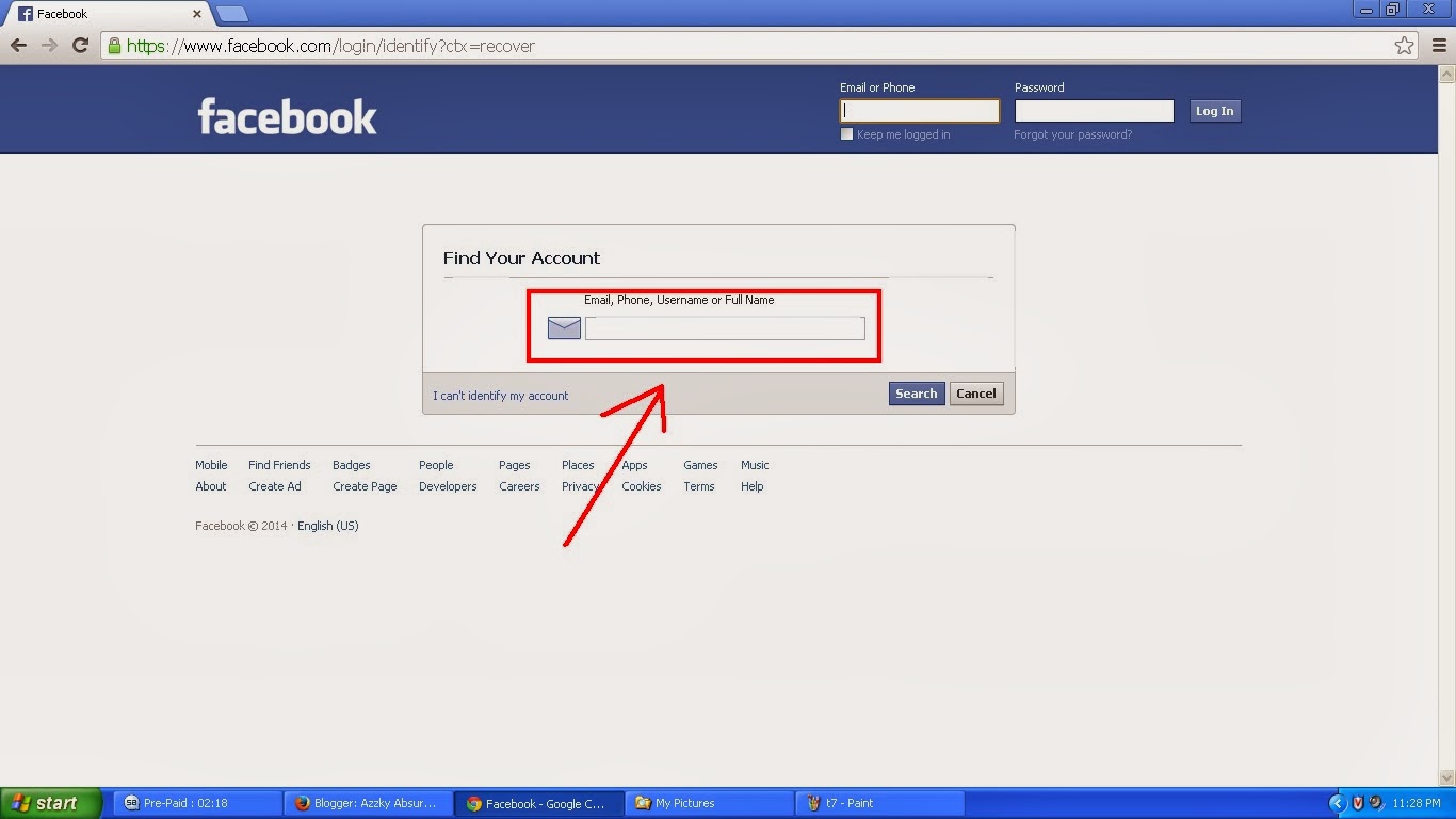 Cara Hack Akun Facebook Melalui Email Login
