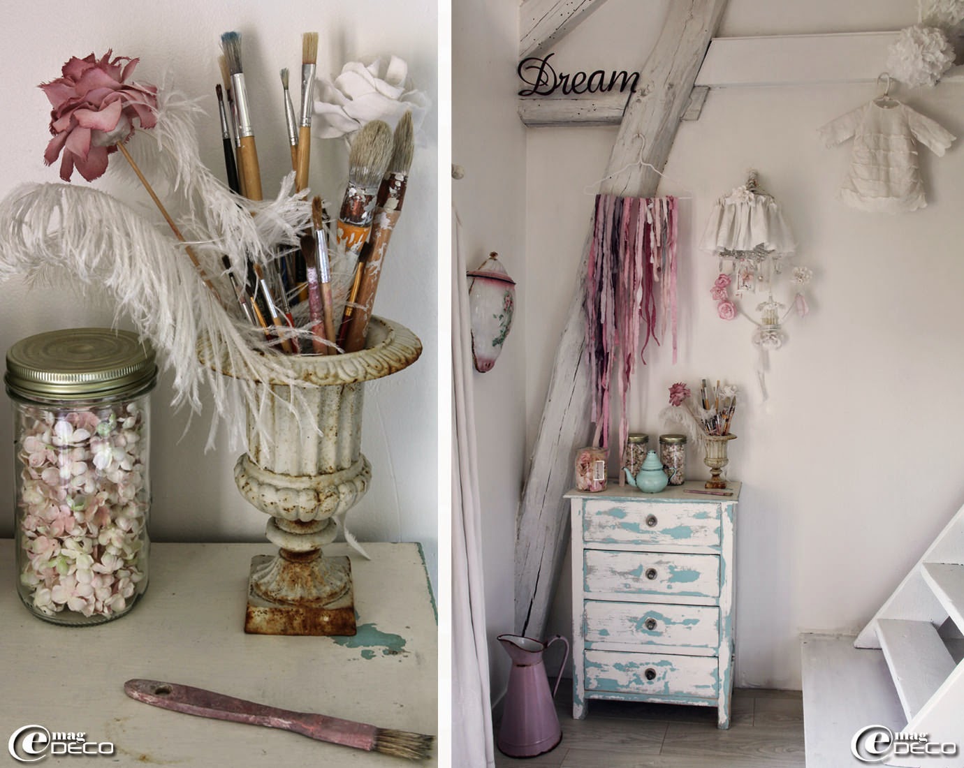 Une ancienne grange très shabby ~ e magdeco : magazine de décoration