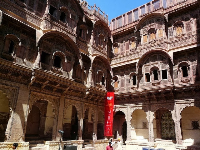 La Fortaleza de Mehrangarh en Jodhpur, India