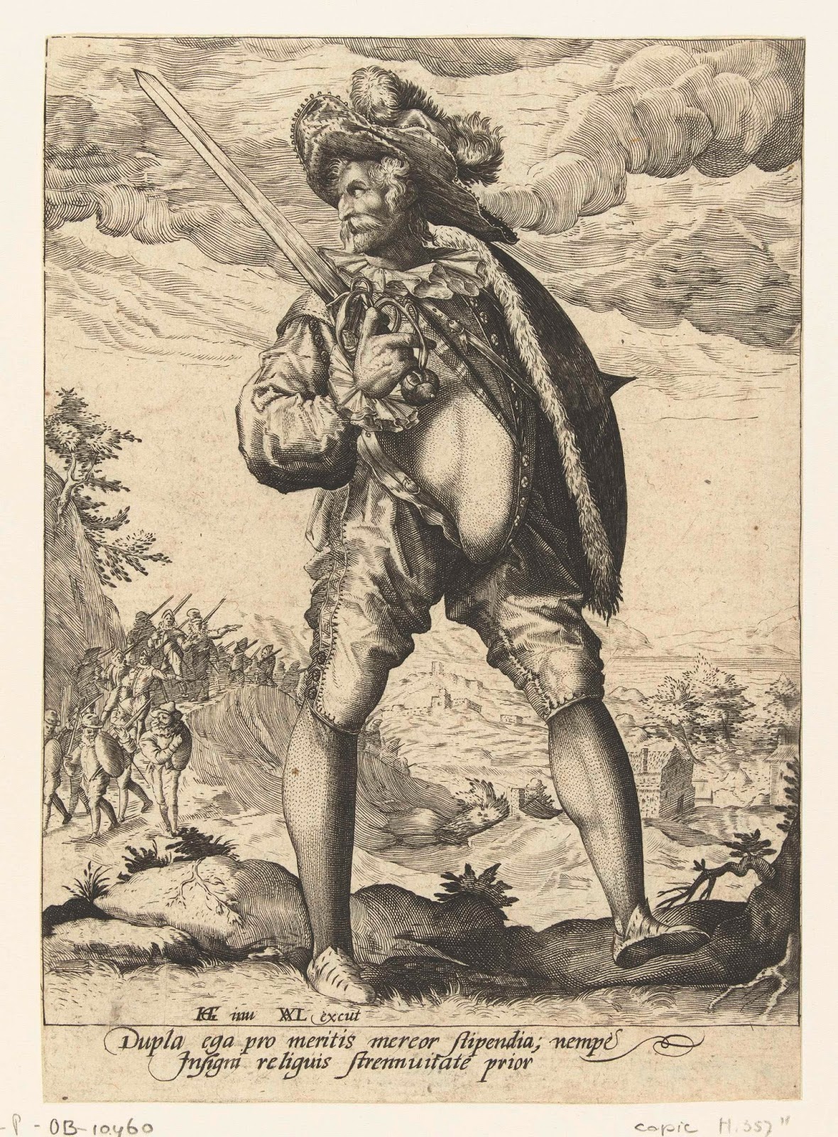 German Catholic army- Tartshiers? Jacob%2Bde%2BGheyn%2B%2528II%2529_Soldaat%2Bmet%2Bzwaard%2Ben%2Bschild%2B%25281587%2B-%2B1595%2529