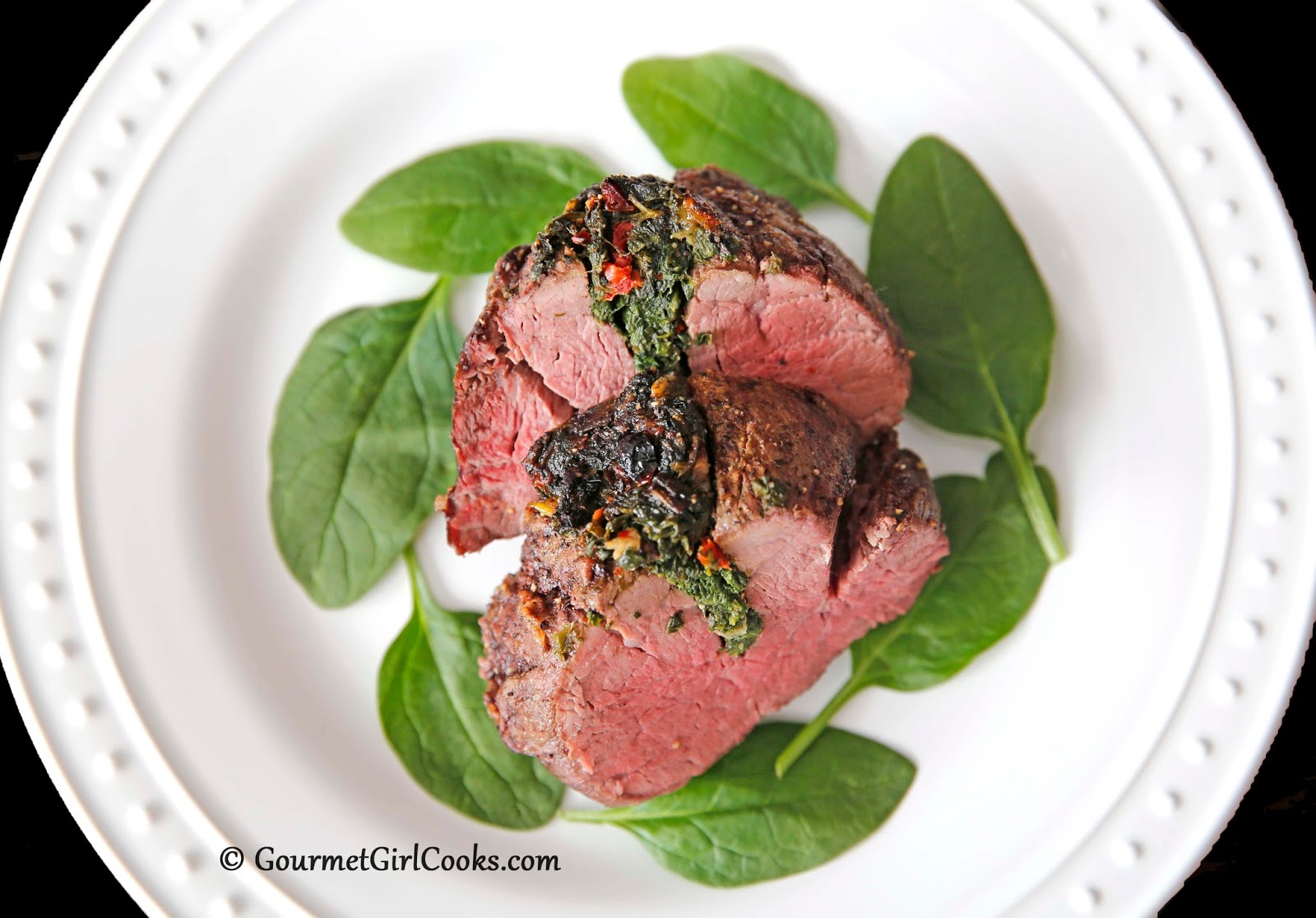 Gourmet Girl Cooks Stuffed Beef Tenderloin Easy, Elegant, & Low Carb