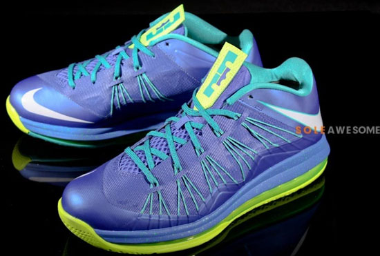 Originals Nike Air Max Lebron X Low Bright Citrus Hyper Blue-Bla