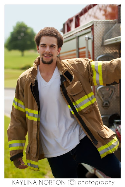 Senior Pictures Fire Station