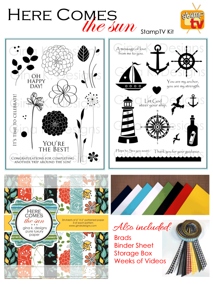 Gina K. Designs StampTV blog Introducing the new StampTV Kit and more!