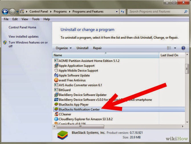 Complete Uninstall Programs Windows 7