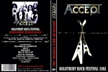 Accept-Live am Solothurner Rockfestival 1981