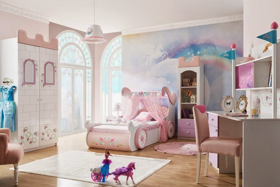 Habitación estilo princesa - Colores en Casa