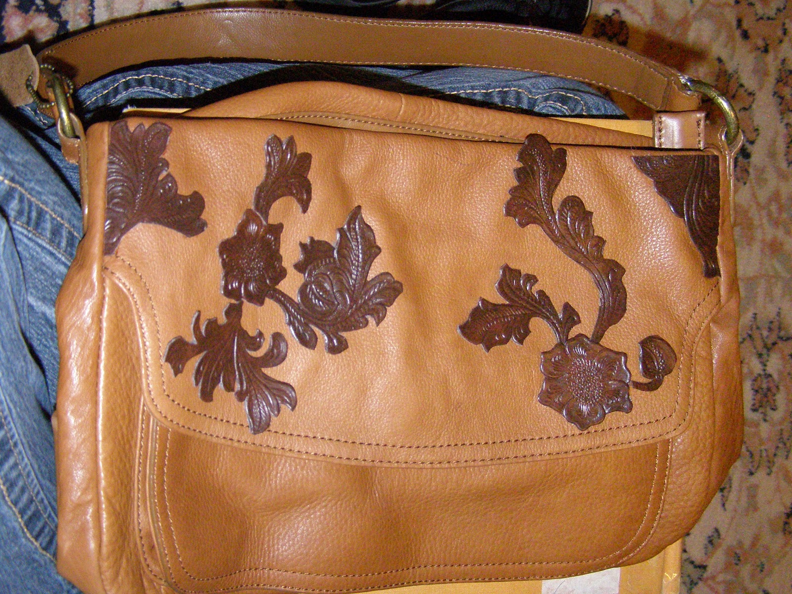 Just Folk Art Revitalizing an Old Purse