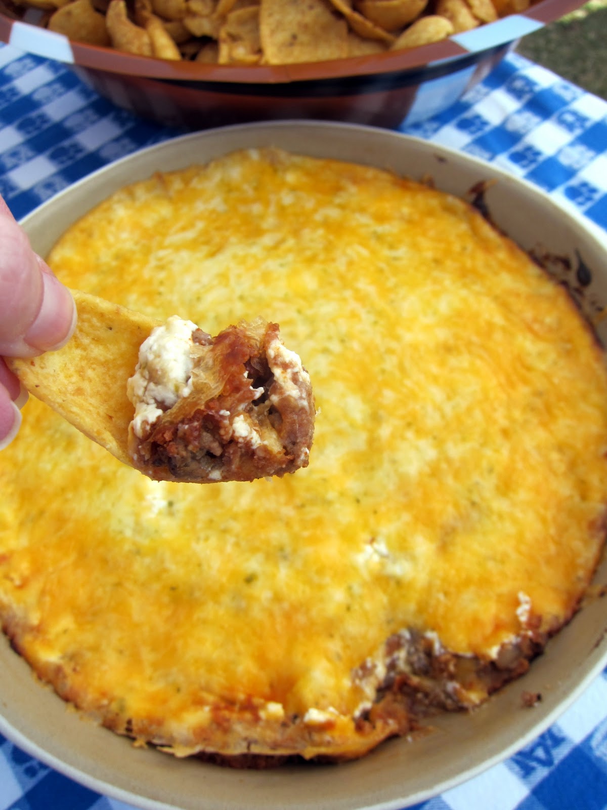 Taco Dip Football Friday Plain Chicken