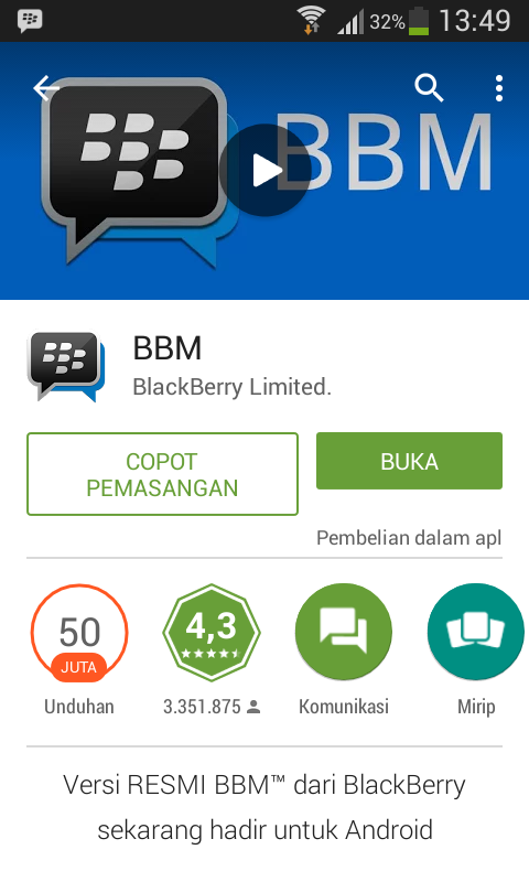 Download Bbm Versi Lama Android