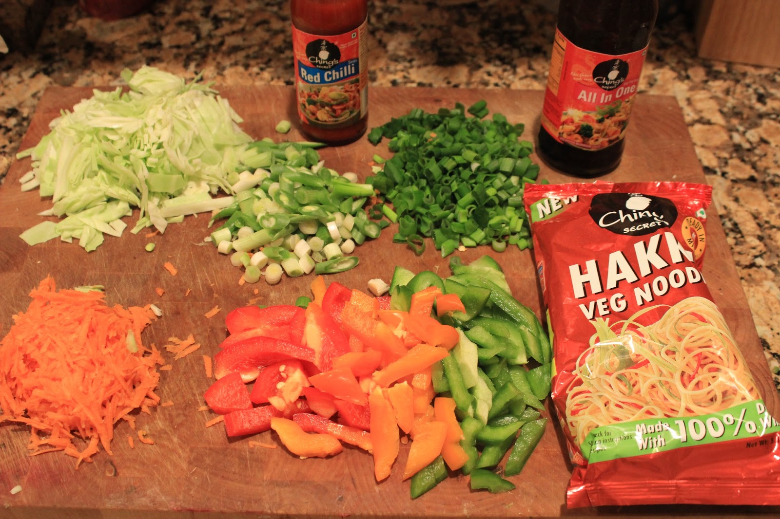 Simple Ingredients Hakka noodles/Chinese noodles