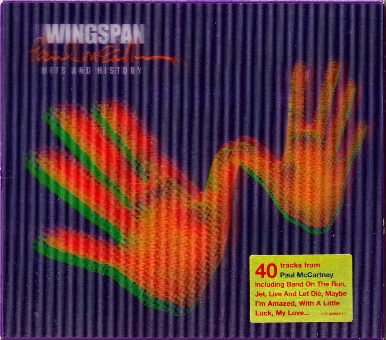 Music Of My Soul Paul McCartney2001WingspanHits and History(2CD