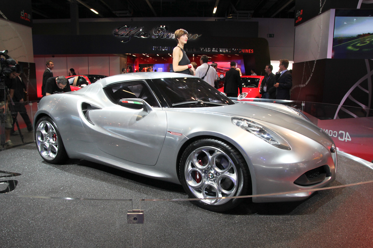 Alfa Romeo 4c Concept Live Frankfurt Motor Show 2011 Car