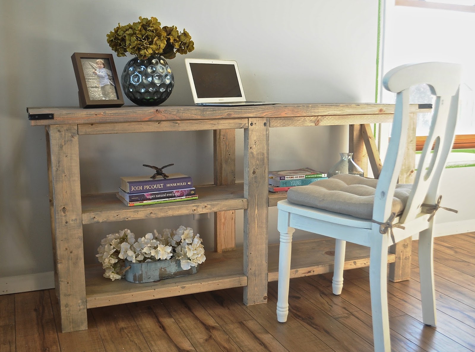 Always Chasing Life DIY Console Table/Desk