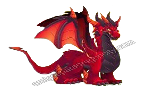 Dragon Rojo Intenso | Amigos Para Dragon City