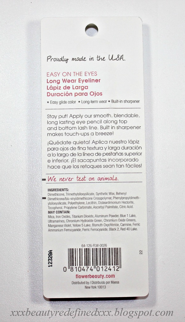 BeautyRedefined by Pang Flower Long Wear Eyeliner Aubergine Swatch