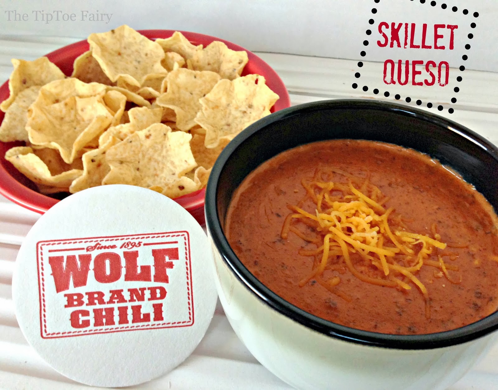 Wolf Brand Chili Skillet Queso and Giveaway The TipToe Fairy