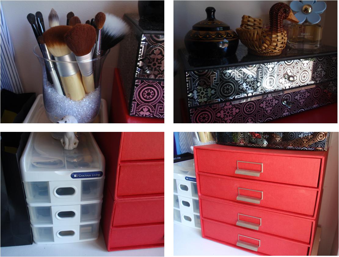 Beauty is Ubiquitous Makeup Storage