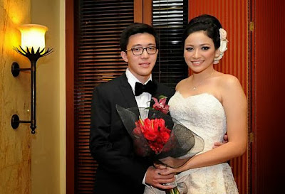 Foto resepsi pernikah Agni dan Ryan
