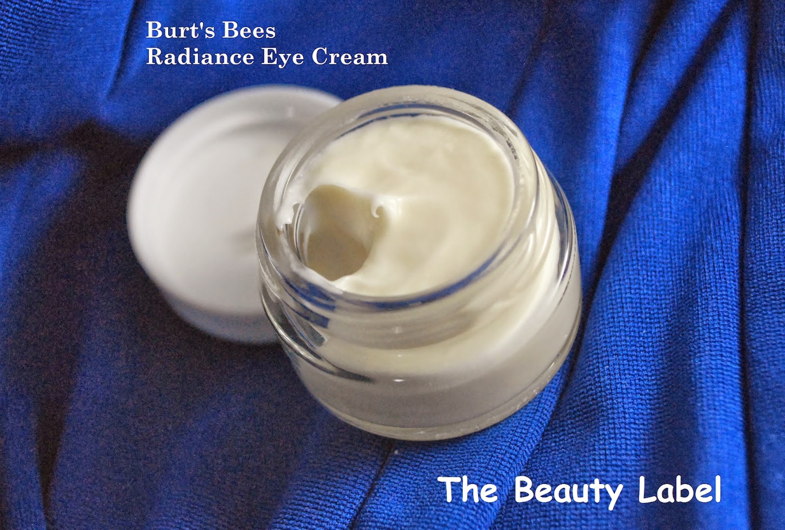 The Beauty Label Burt's Bees Radiance Eye Cream [REVIEW]