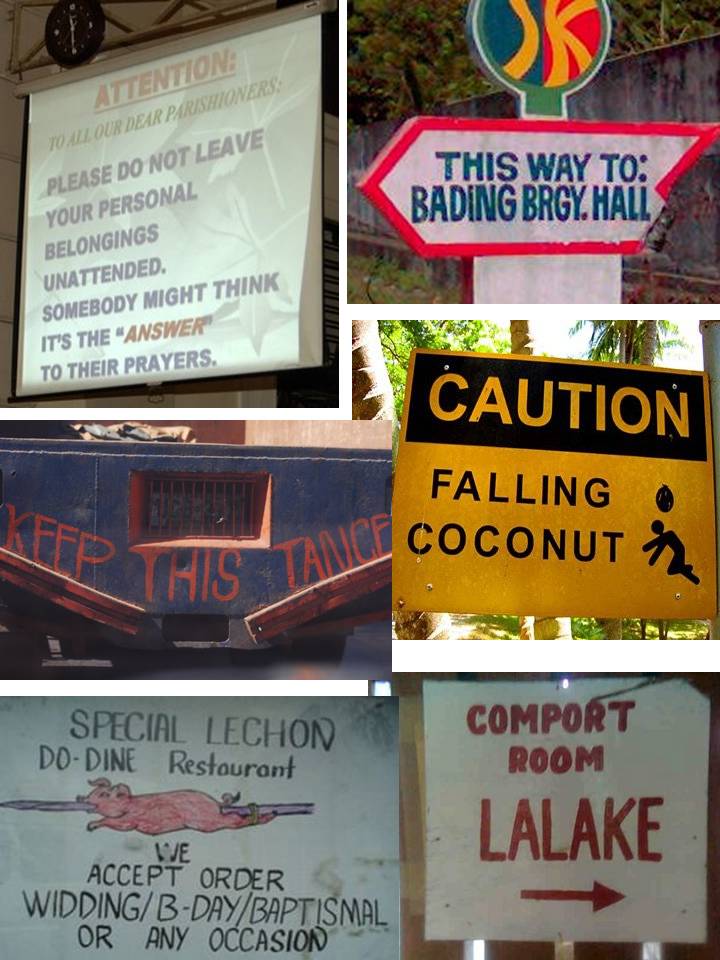 Travel and Tourism Filipino shop signs, Part 3