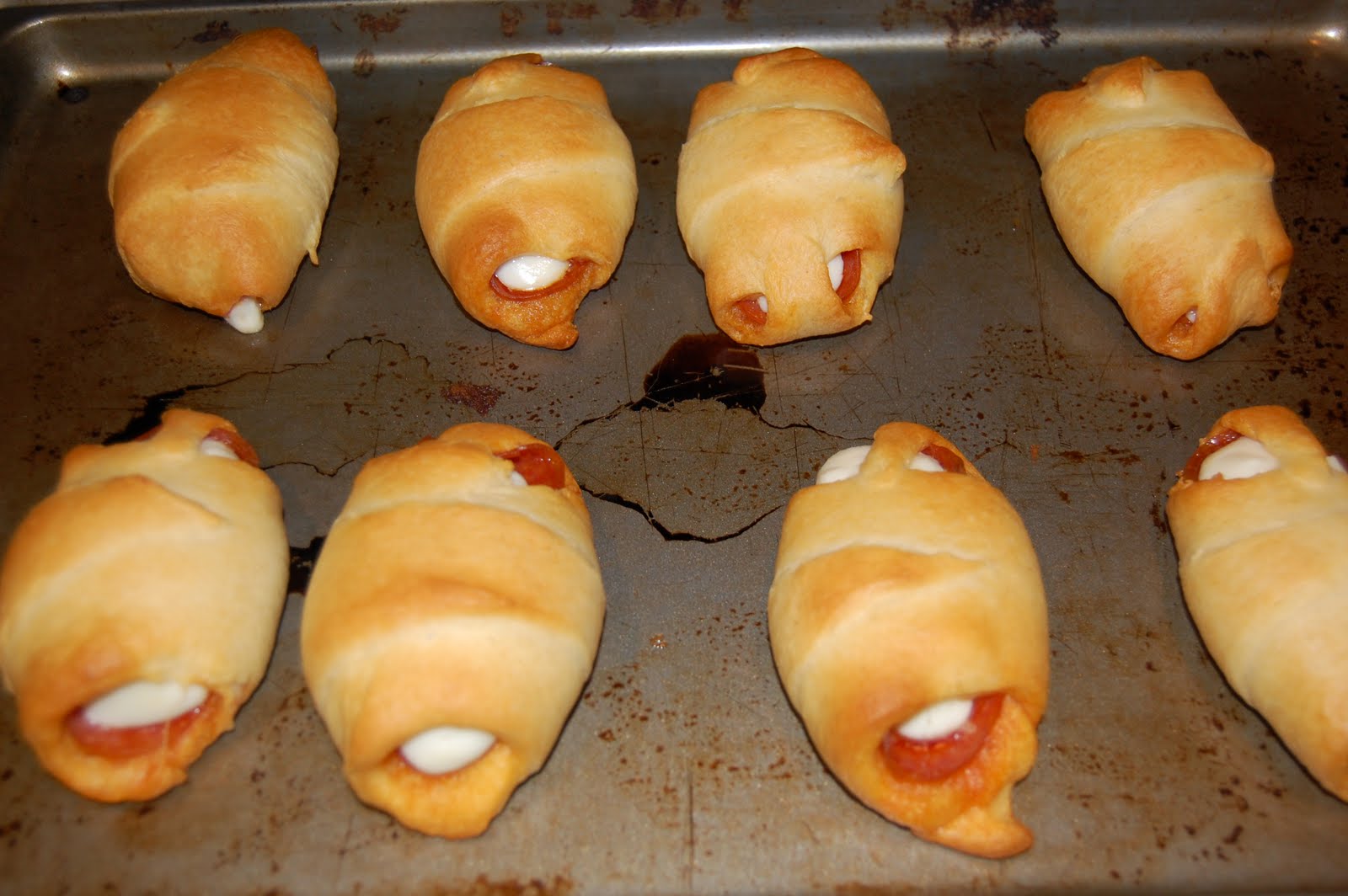 Dinner with The Donnells Pepperoni Roll Ups