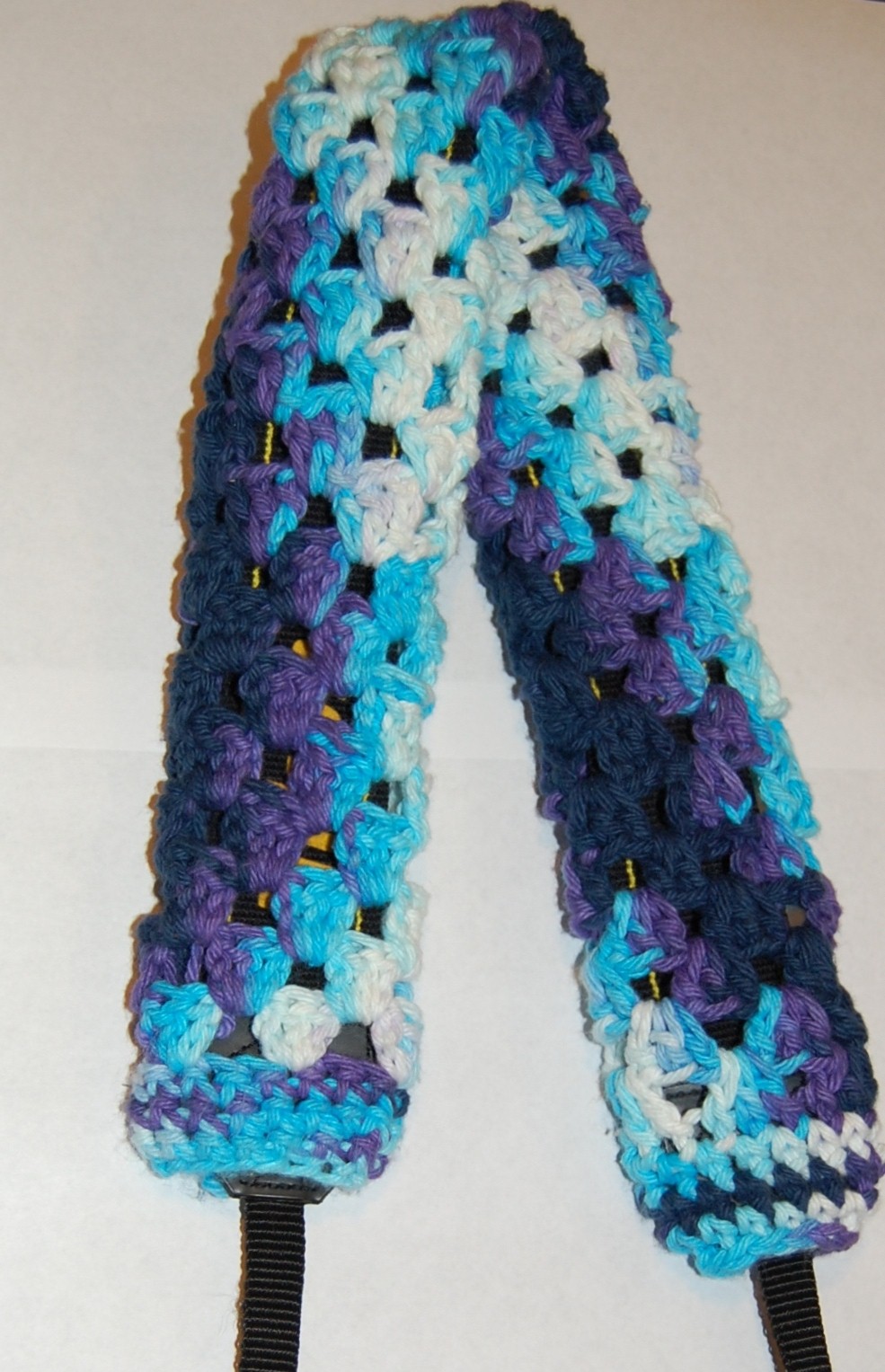 The Hippy Hooker Camera Strap Cover Free Crochet Pattern