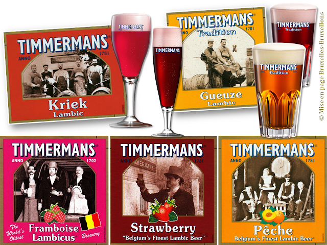 FRUIT TIME - Aux portes du Pajottenland - Brasserie Timmermans - Lambic - Gueuze - Kriek - Framboise - Fraise - Pèche - Bruxelles-Bruxellons