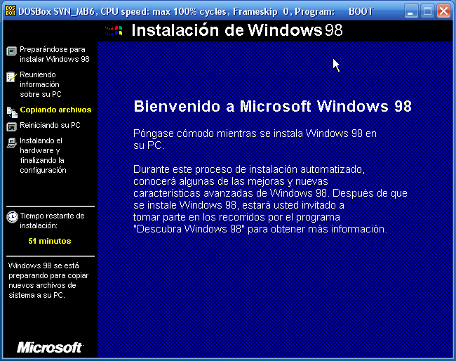 setup windows 98 dosbox android setup windows 98 dosbox android