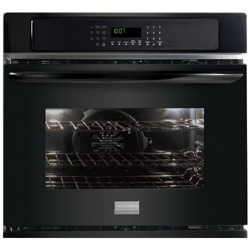 Frigidaire FGEW2765KB 27 Single Electric Wall Oven with Quick Preheat and True Convection, Black