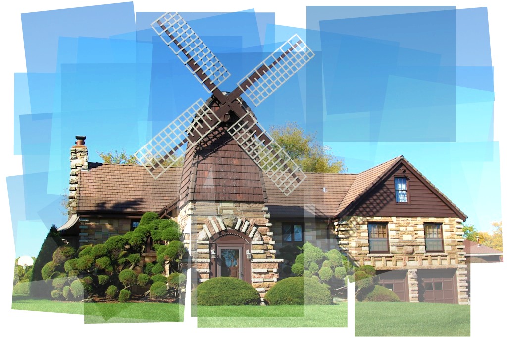 Windmill House - edited in Picnik | Scribbles & Snaps