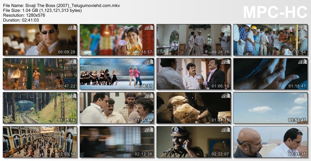 Sivaji The Boss Telugu Full Movie - Youtube Full