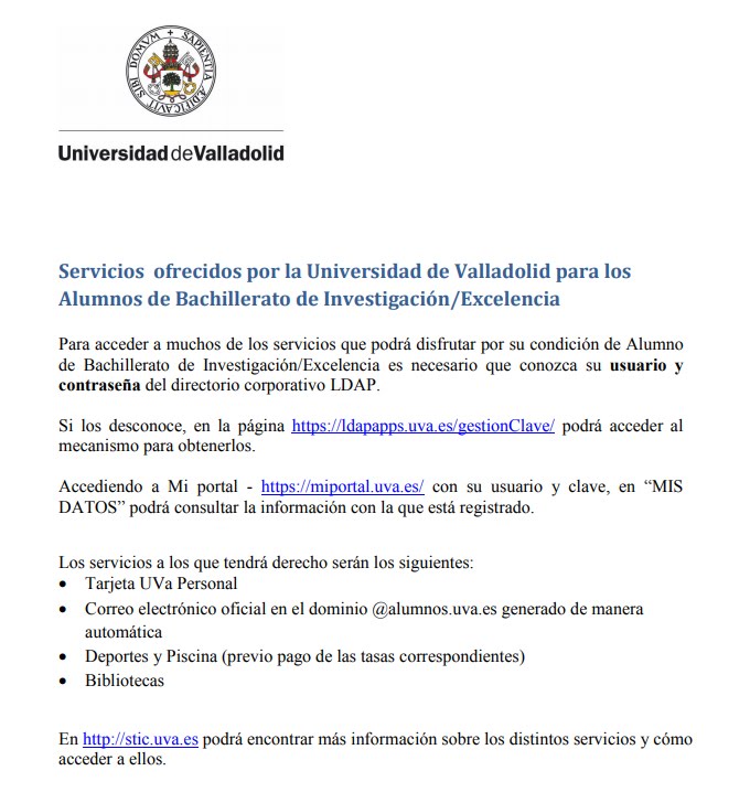 SERVICIOS U.V.A.