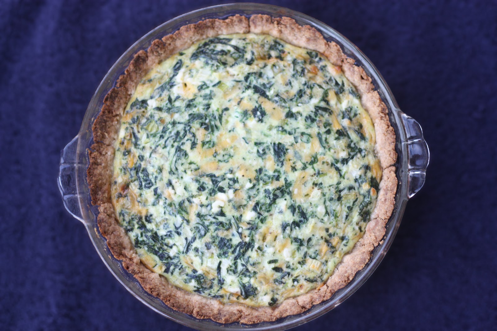 Vegetarian Recipe #15: Spinach Quiche - Everyday Reading