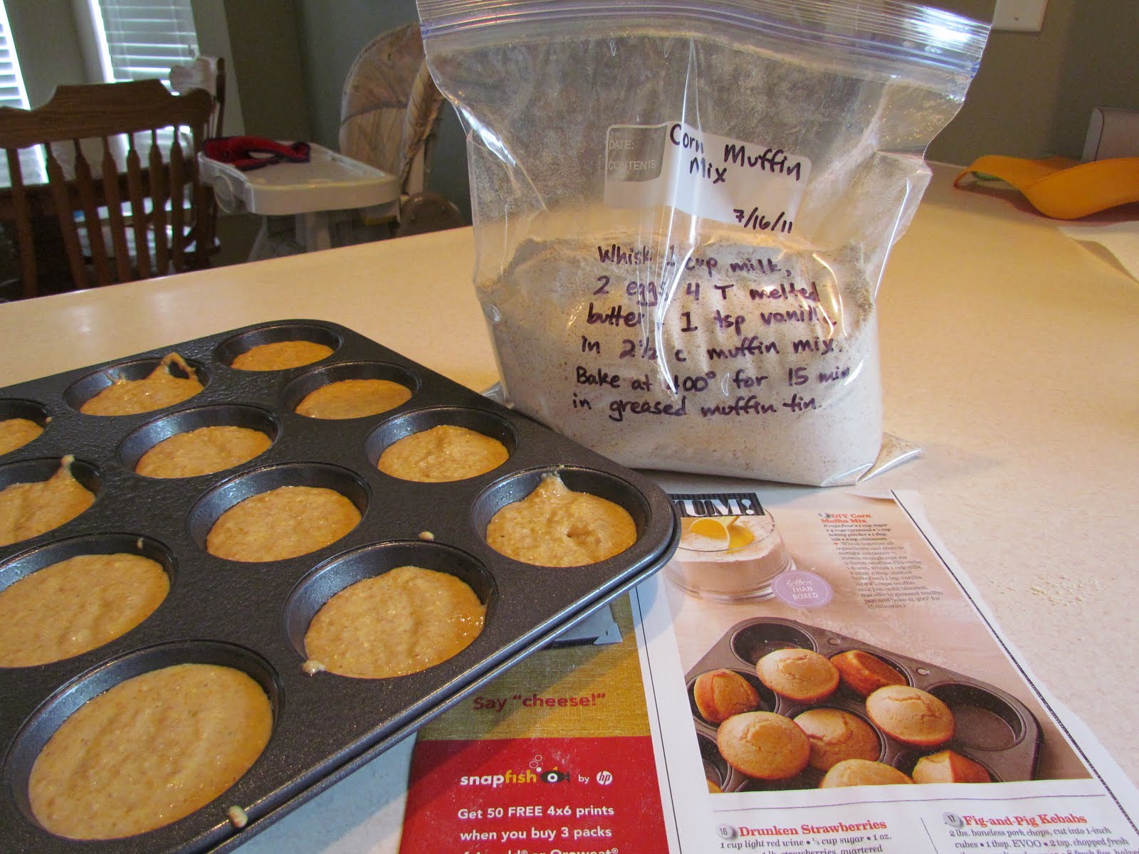 DIY Corn Muffin Mix Recipe Thriving Home