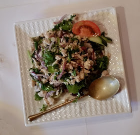 Riversdale Thai, Camberwell, Thai, Thai larb gai, minced chicken salad
