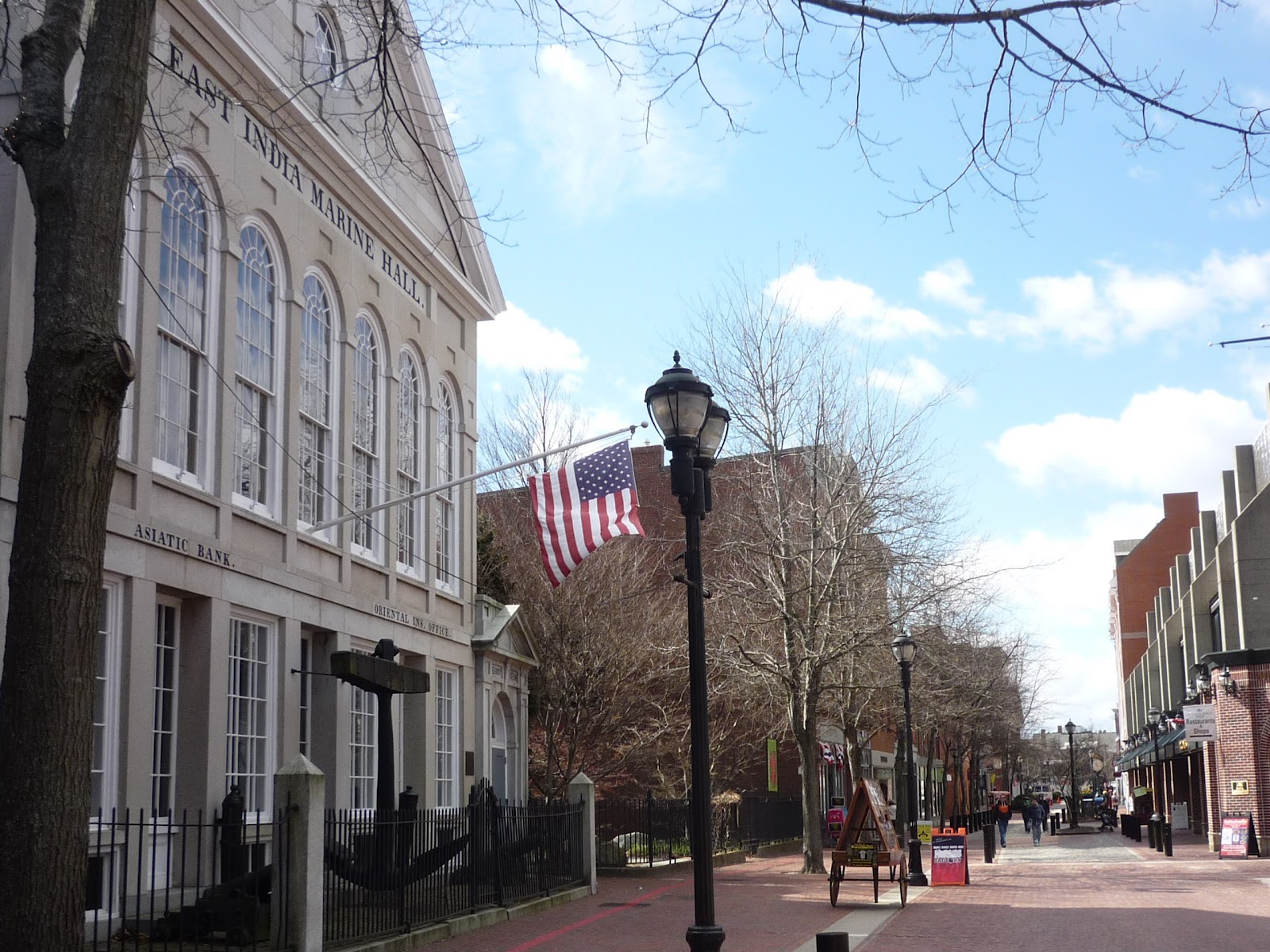The Essex St. Pedestrian Mall in Salem, Mass., Offers Vibrant Shopping