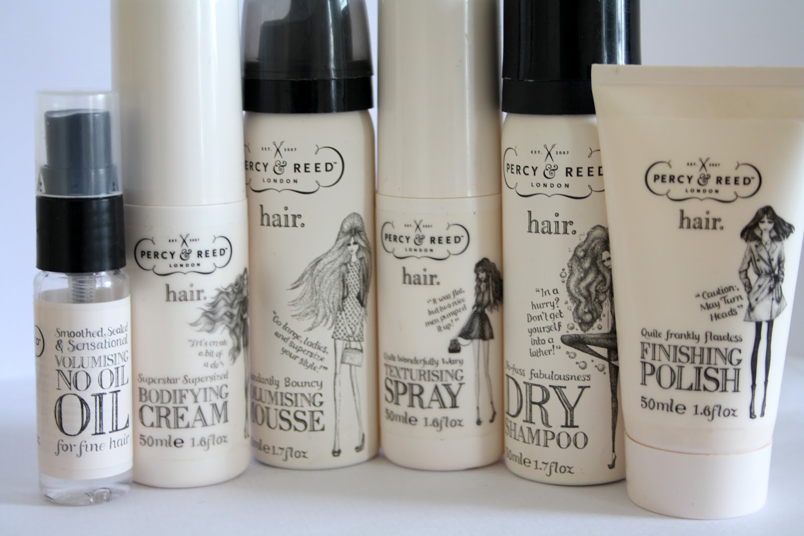 Beyond the beauty hall Haircare Percy & Reed