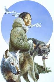 wolves julie wolf eskimo pack alaska woman tuesday craighead jean george important illustration weather fanart amazing older could running away