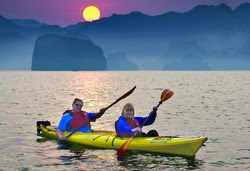 Halong kayaking tours