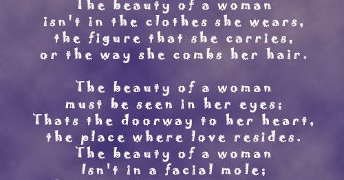 The beauty of woman isn't in... | Share Inspire Quotes - Inspiring