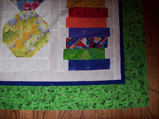 coin stack quilt top complete