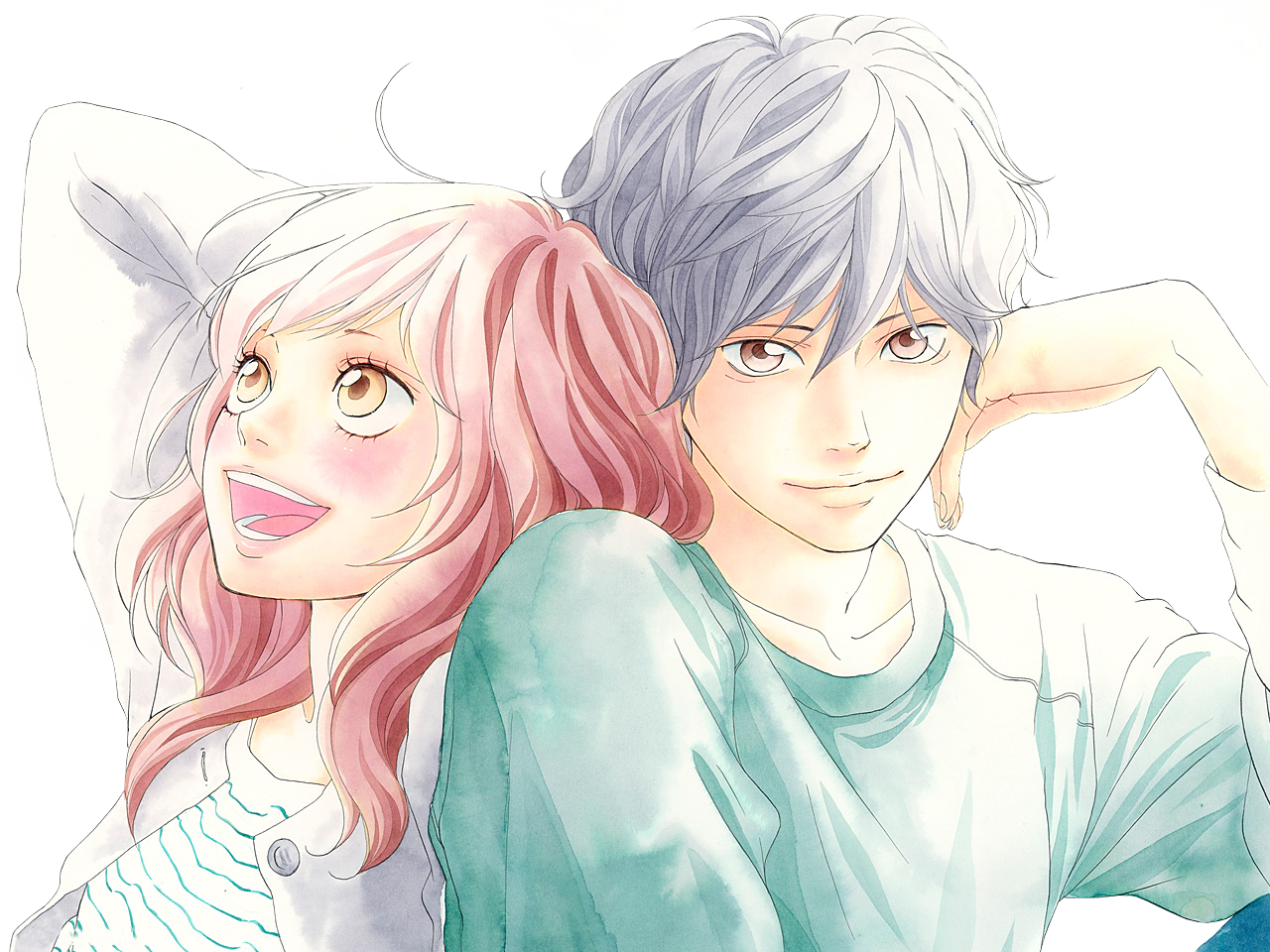 Coração Feroz de animes Ao Haru Ride Love Stage