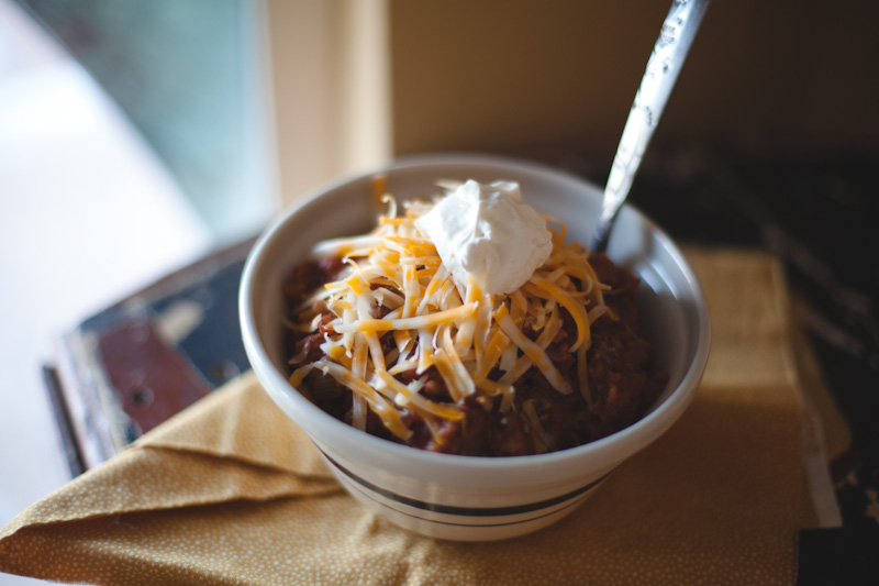 The TwentySomething's Table Minnesota {Wild Rice} Chili