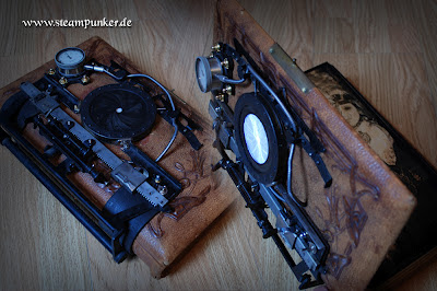 steampunk steampunker logbuch