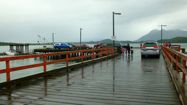 Wet, rainy dock in Tofino (or any place Wet Coast BC)