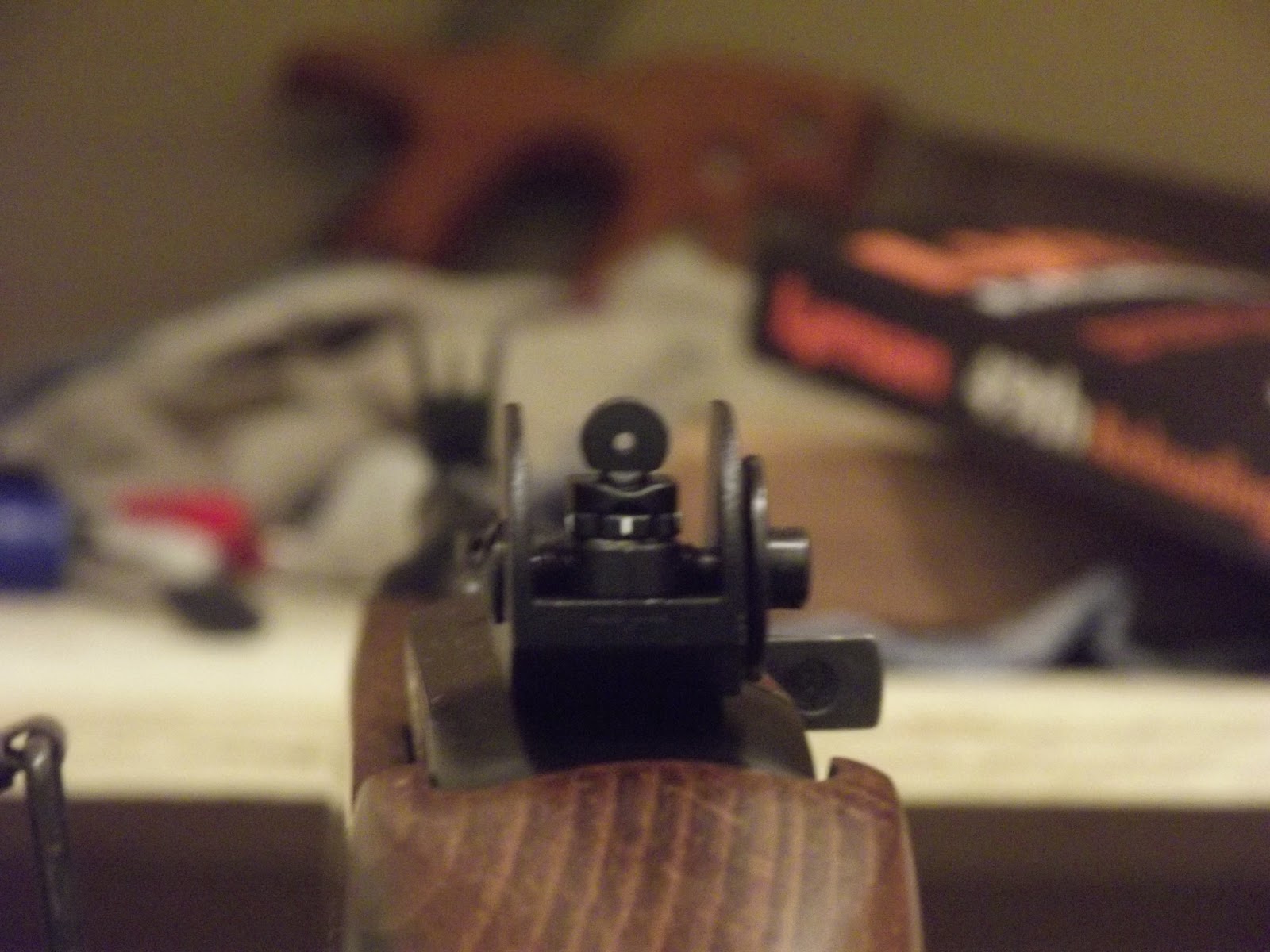 Borepatch Military sights for the Ruger 10/22