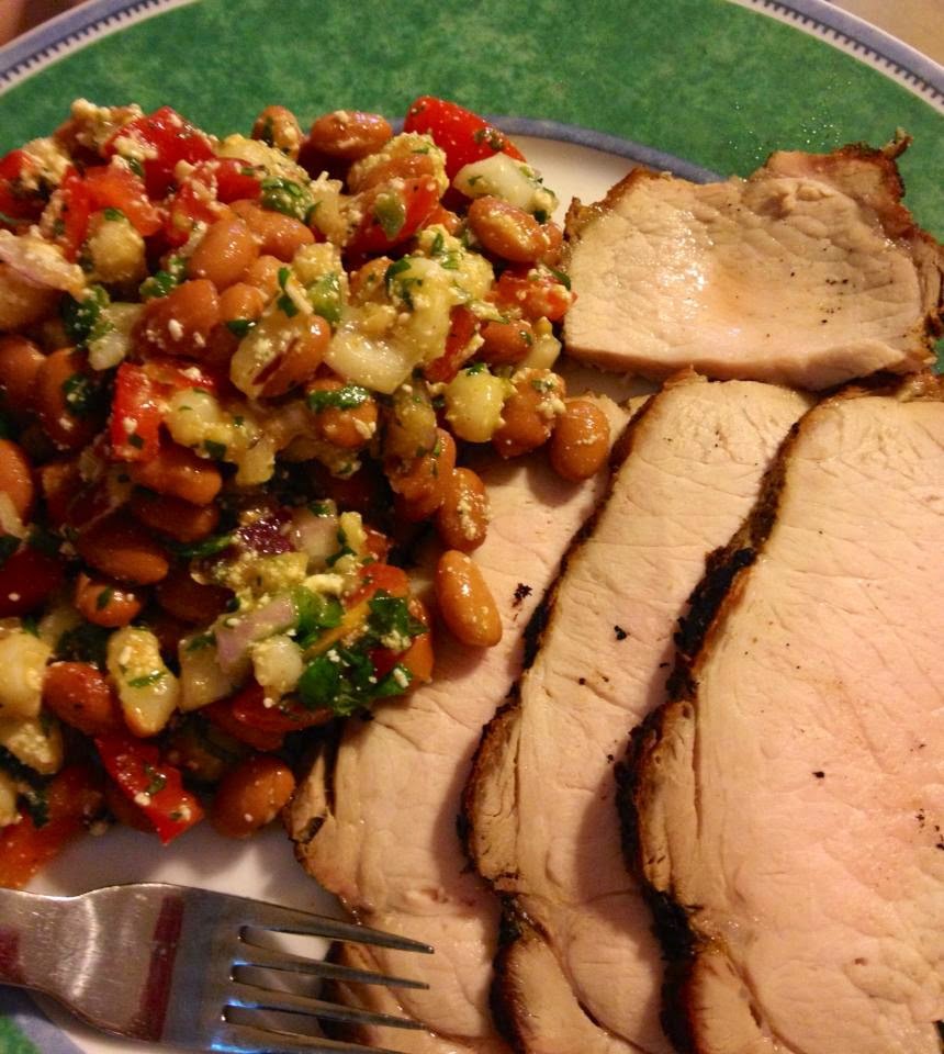 Al's Recipe Reviews Pinto Bean and Hominy Salad