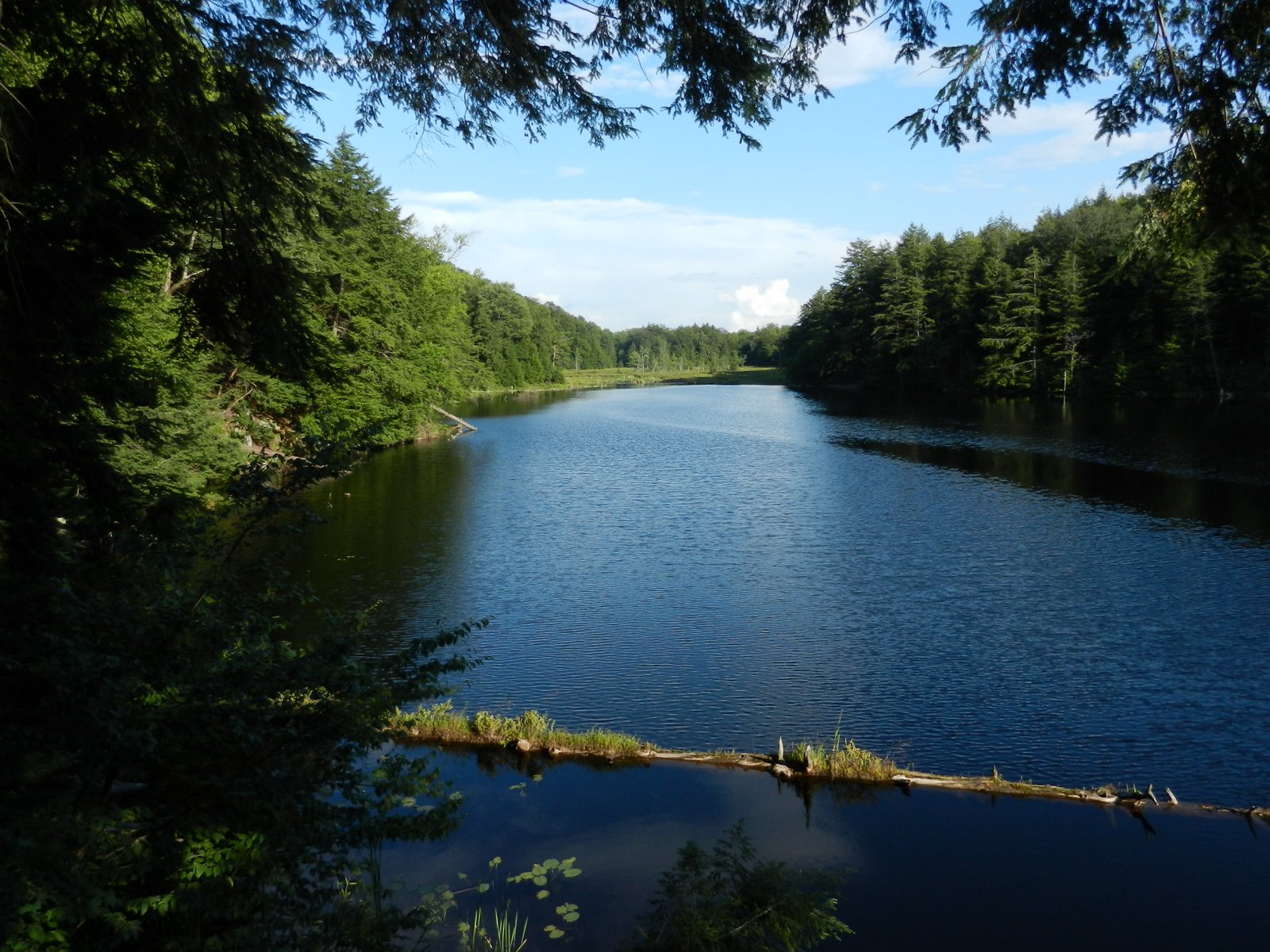 Off on Adventure Inman Pond Lake Wild Forest 7/29/12