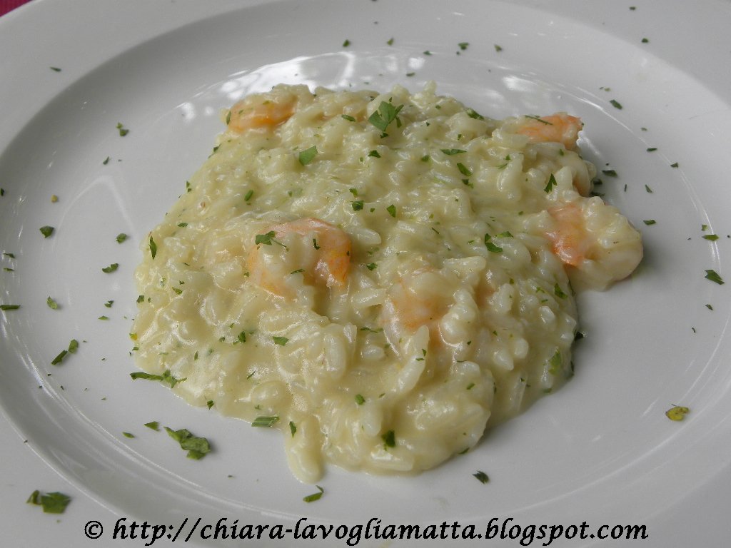 La Voglia Matta Risotto con gamberi e Cartizze